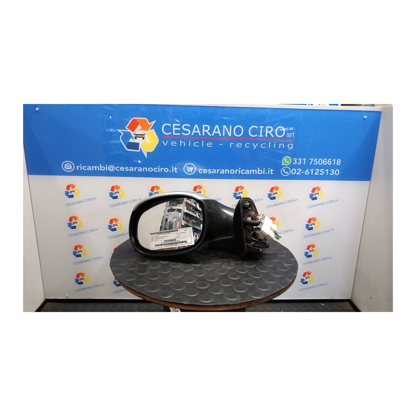RETROVISORE EST. TERMICO SX. 037 CITROEN XSARA PICASSO (12/99-01/10) NFV 8149NH