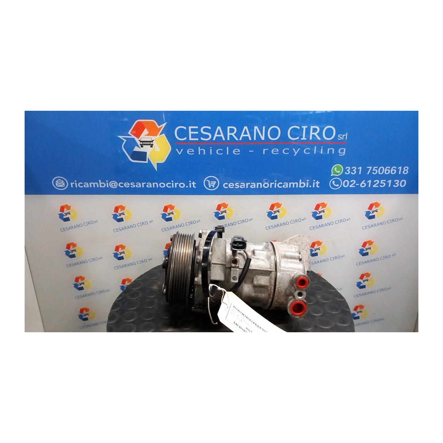 COMPRESSORE A/C 060 ALFA ROMEO MITO (X6) (06/08-06/11) 955A3000 51897475
