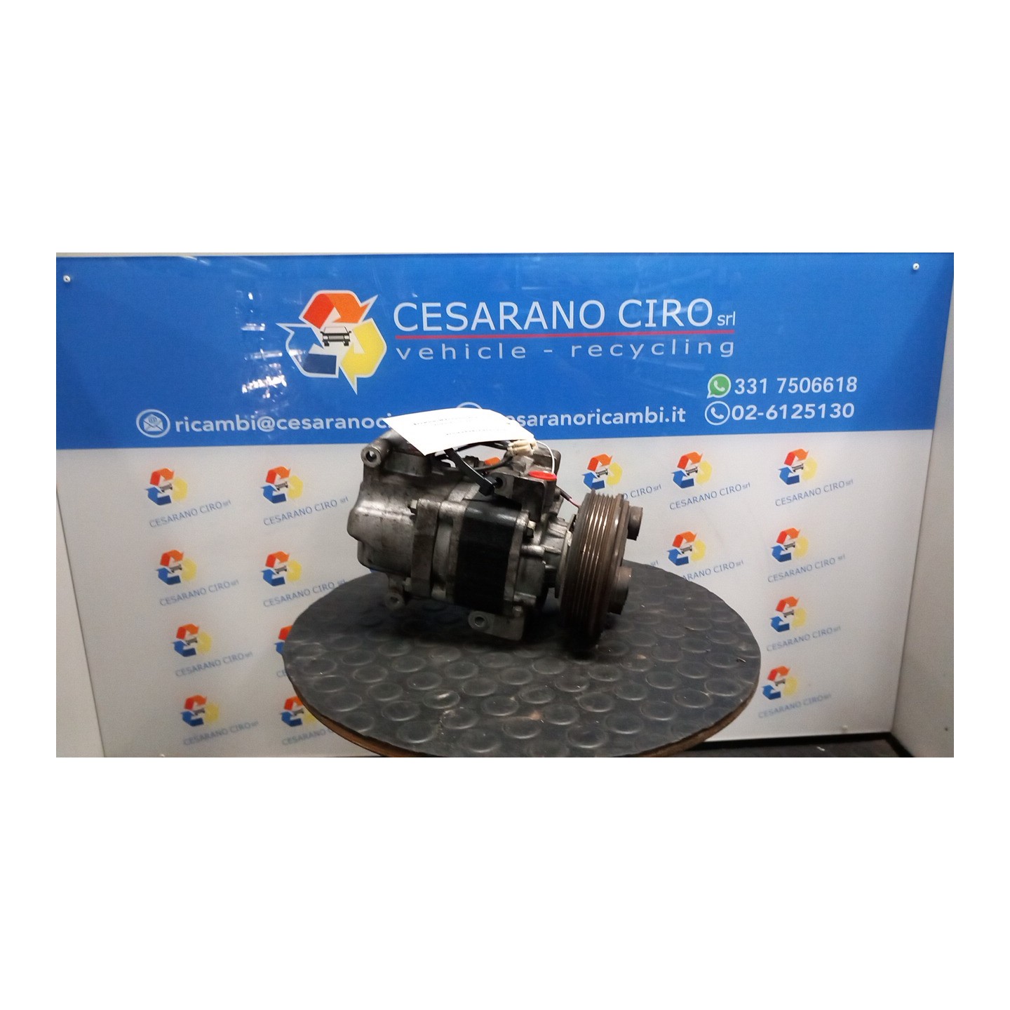 COMPRESSORE A/C -27/04/06 062 MAZDA MAZDA 5 1A SERIE (07/05-10/10 L8 CC2961K00B