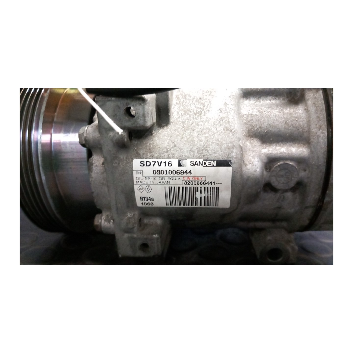 COMPRESSORE A/C 071 DACIA SANDERO (07/08-04/13) K7JA7 8200866441