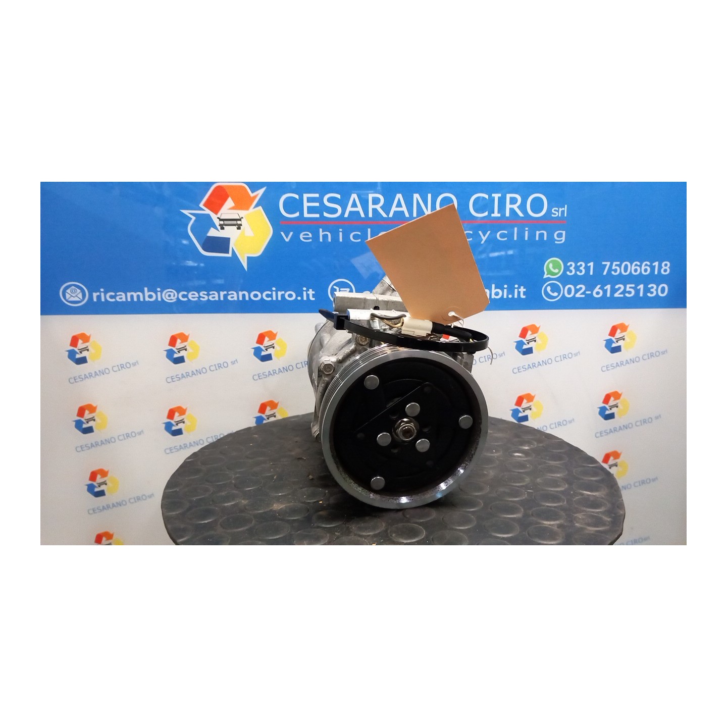 COMPRESSORE A/C 071 DACIA SANDERO (07/08-04/13) K7JA7 8200866441