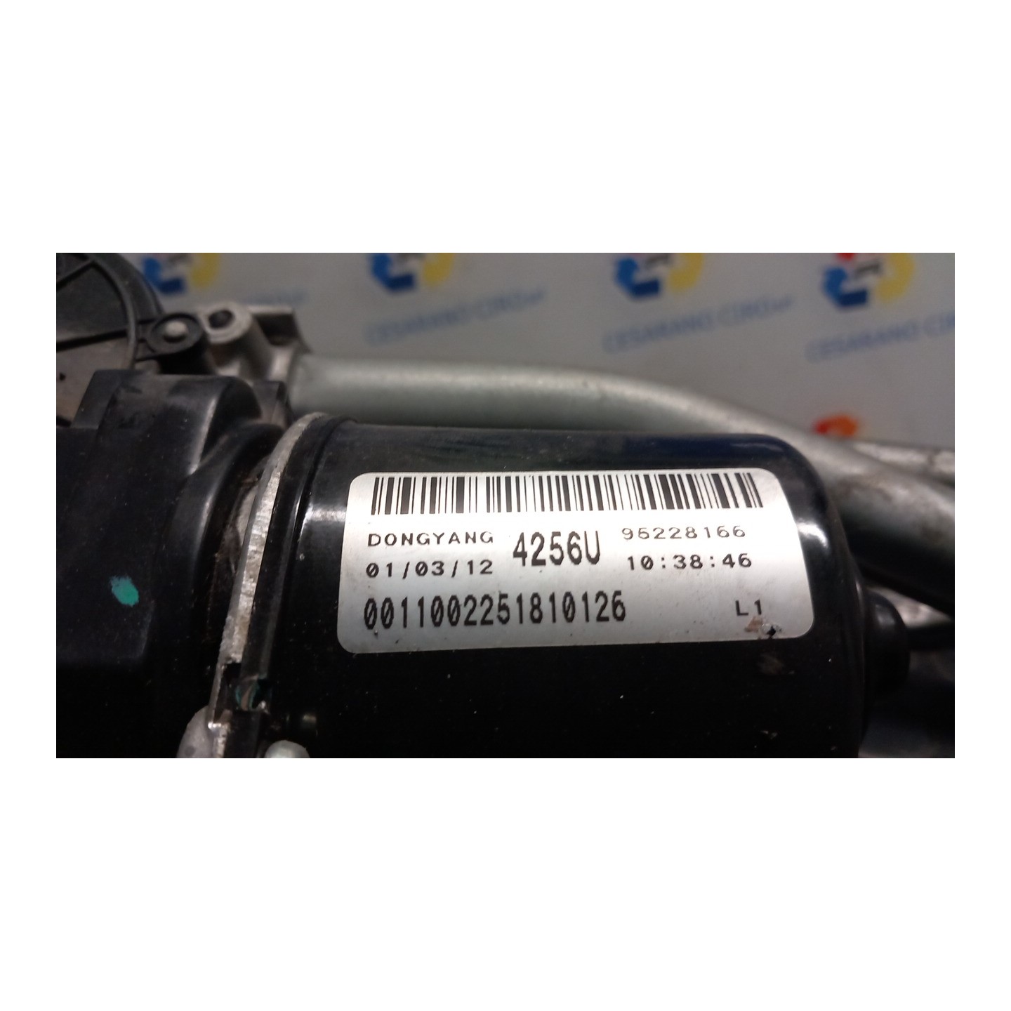 MECCANISMO TERGIPARABREZZA 076 CHEVROLET (DAEWOO) SPARK (M300) (01/10-12/15) B10D1 95228165