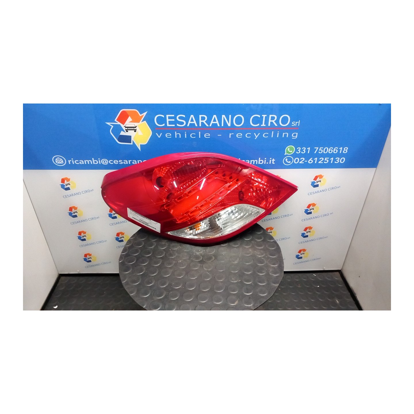 FANALE POST. SX. 019 PEUGEOT 207 (04/06-06/09) 9HZ 6350CE