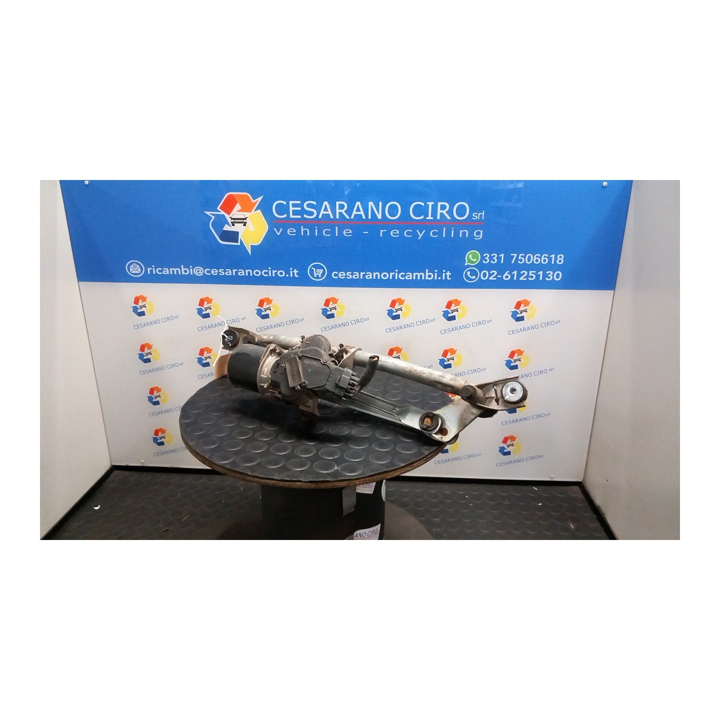 MECCANISMO TERGIPARABREZZA 026 CHEVROLET (DAEWOO) AVEO (T300) (05/11-) A12XER 95168355