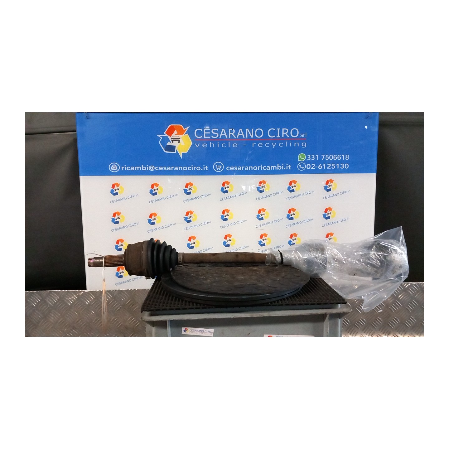 SEMIALBERO ANT. COMPL. DX. 015 FIAT PANDA (2Q) (09/03-12/10) 188A4000 46308261