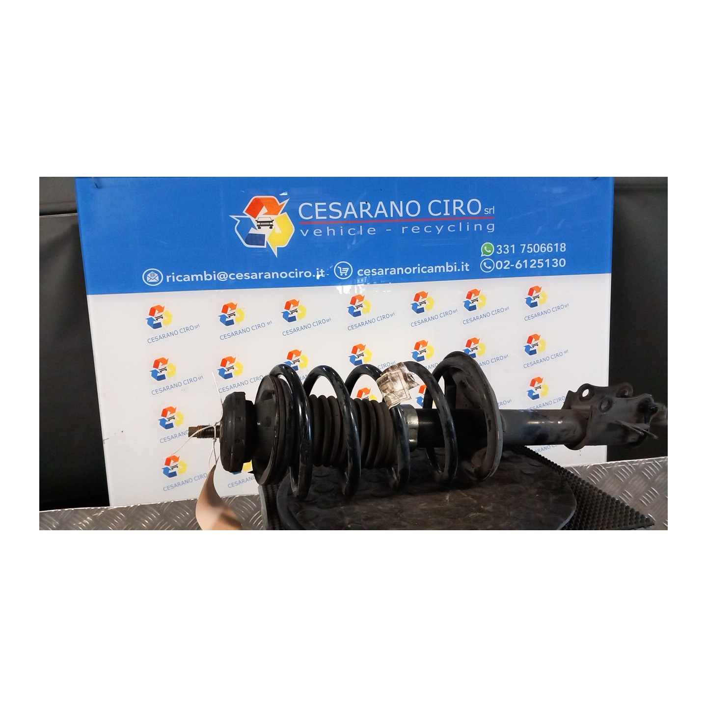AMMORTIZZATORE ANT. SX. 062 CHEVROLET (DAEWOO) KALOS (T200) (09/02-01/05) F14S3 96586885