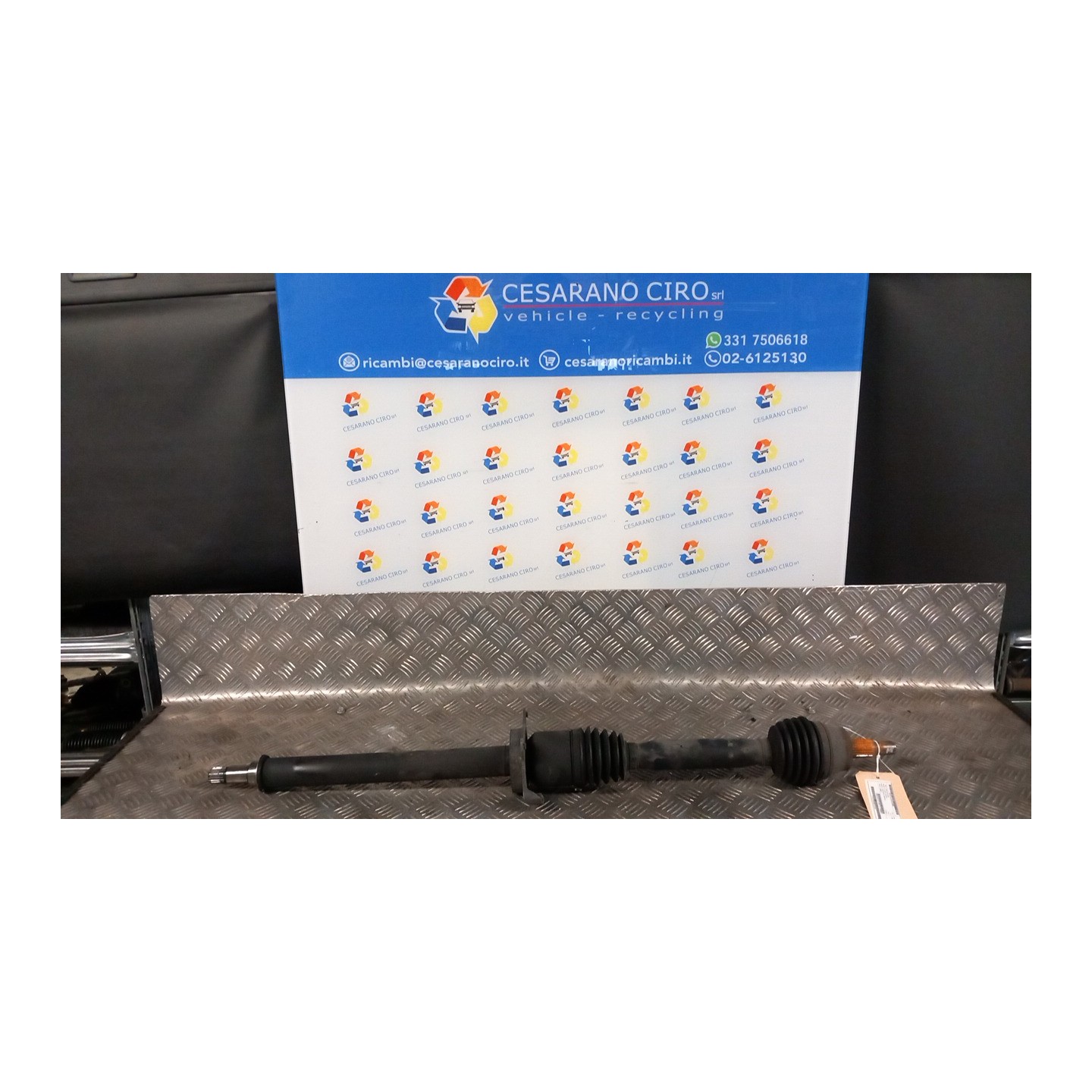 SEMIALBERO ANT. COMPL. DX. 086 MERCEDES-BENZ CLASSE A (W/C169) (07/04-04/13 266920 A1693608072