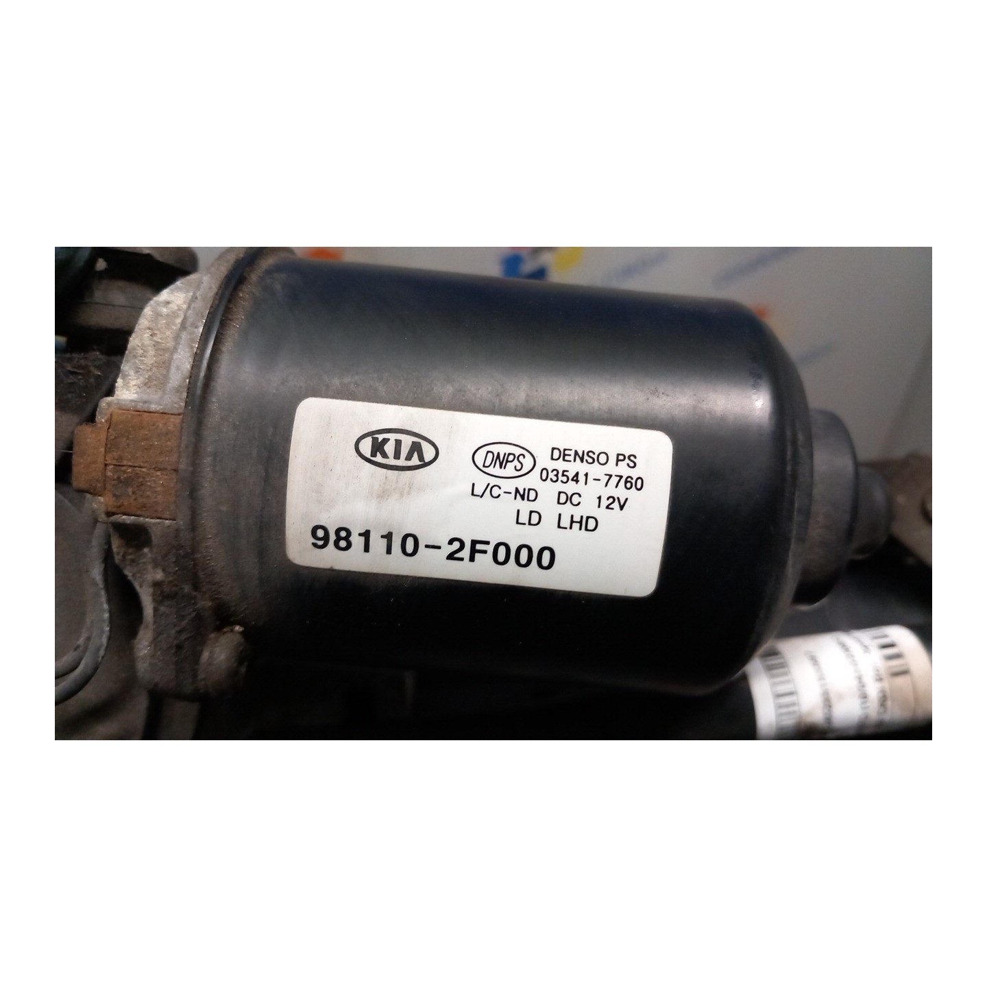MECCANISMO TERGIPARABREZZA CON MOTORINO 153 KIA CERATO (10/04-02/08) D4FA 981002F000