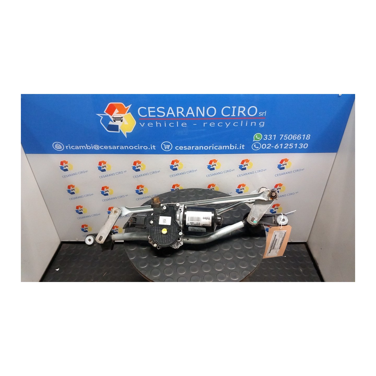 MECCANISMO TERGIPARABREZZA 068 HYUNDAI I20 (11/14-) D3FA 98120C8000