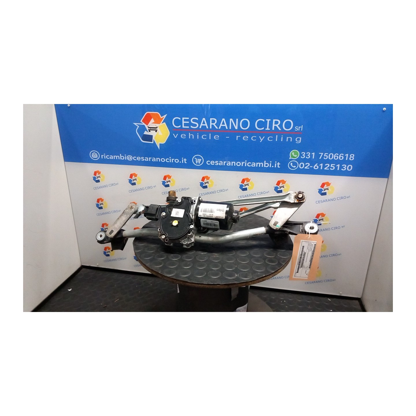 MECCANISMO TERGIPARABREZZA 068 HYUNDAI I20 (11/14-) D3FA 98120C8000