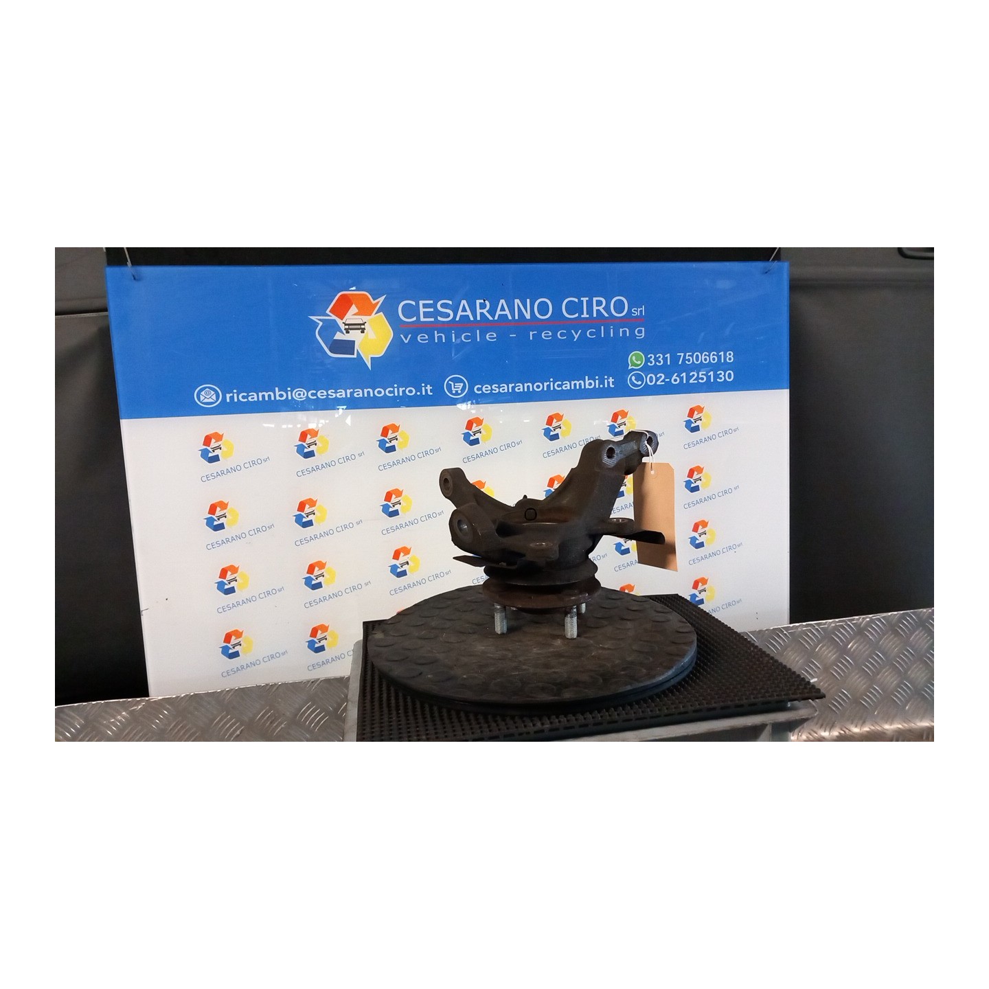 MONTANTE SOSP. ANT. SX. 092 HYUNDAI I20 (05/12-) D4FC 517151J600