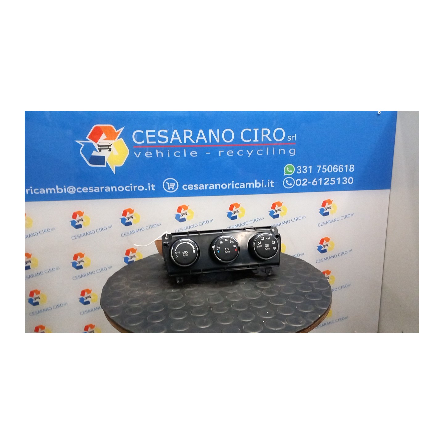 BLOCCO COMANDO CLIMATIZZAZIONE C/A/C 105 JEEP PATRIOT (MK) (09/07-) ENE K55111874AF