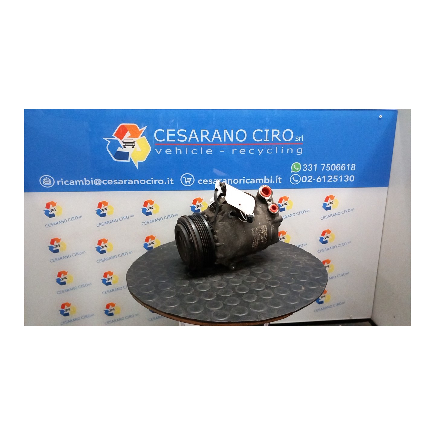 COMPRESSORE A/C 150 OPEL MERIVA (X03) (03/03-12/10) Z14XEP 13297440