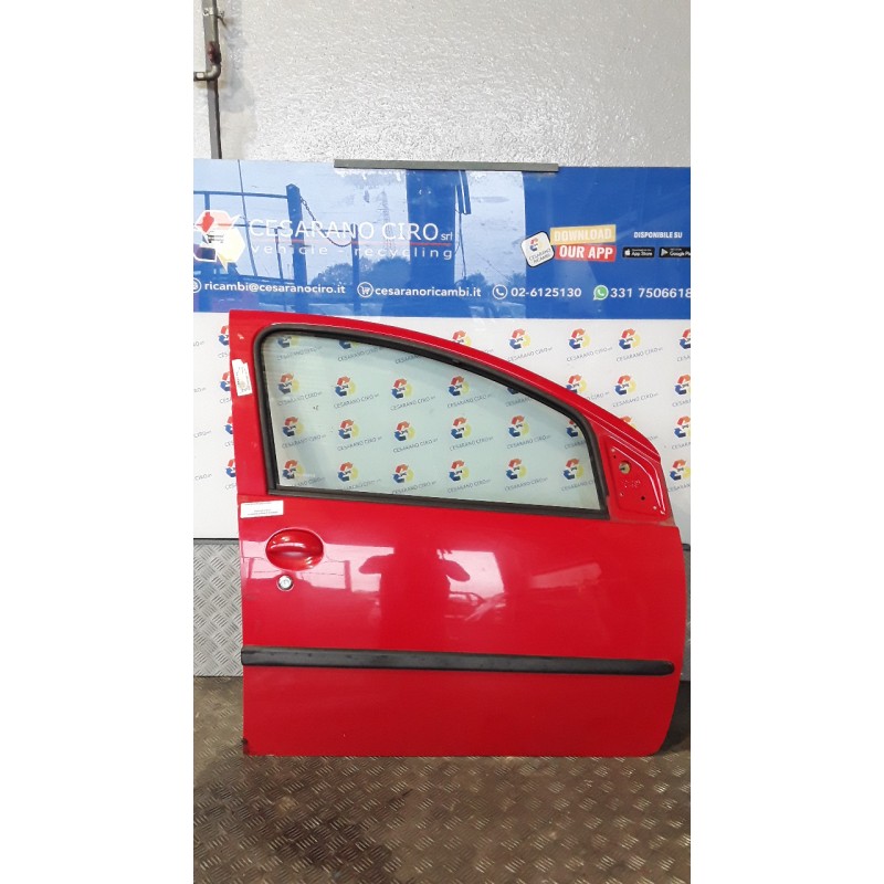 PORTA ANT. DX. 020 PEUGEOT 107 (06/05-) 1KR 1612539780