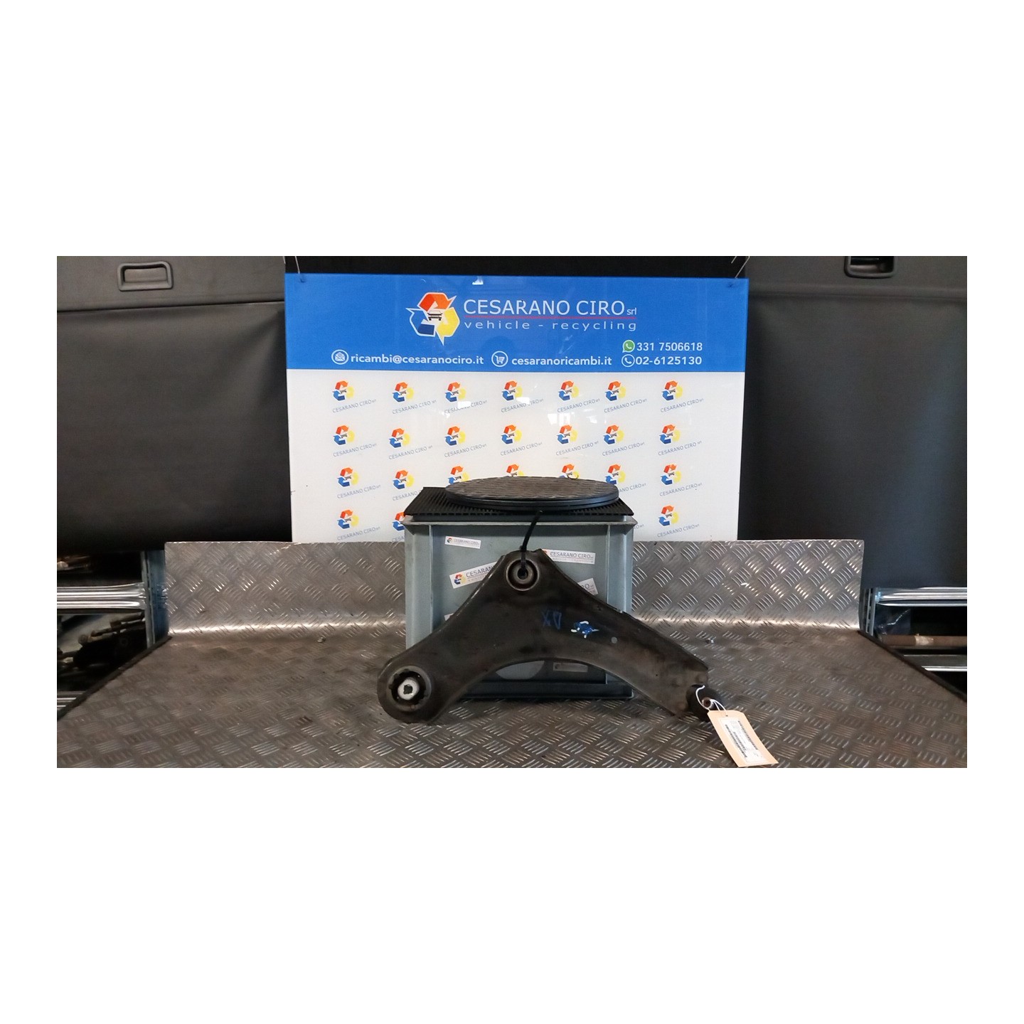 BRACCIO OSCILLANTE SOSP. ANT. DX. 021 RENAULT SCENIC 3A SERIE (04/09-10/13) K4MR8 545000399R