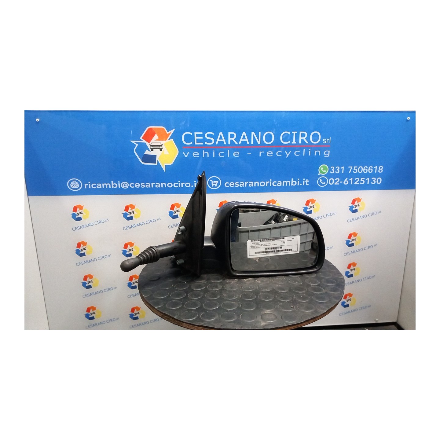 RETROVISORE EST. DX. 033 OPEL MERIVA (X03) (03/03-12/10) Z14XEP 13148951