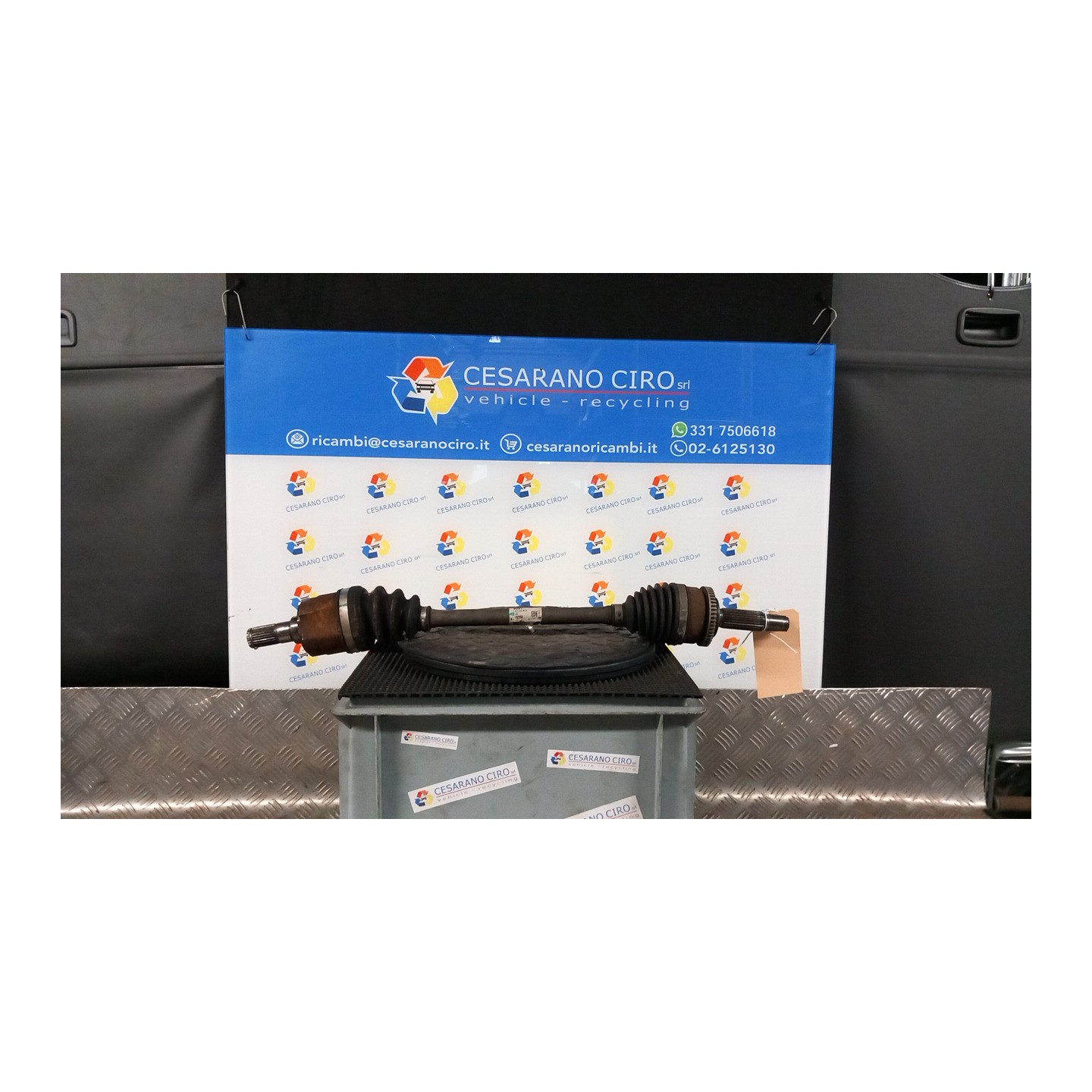 SEMIALBERO ANT. COMPL. SX. 046 HYUNDAI I10 (12/16-04/21) G3LA 49500B9000