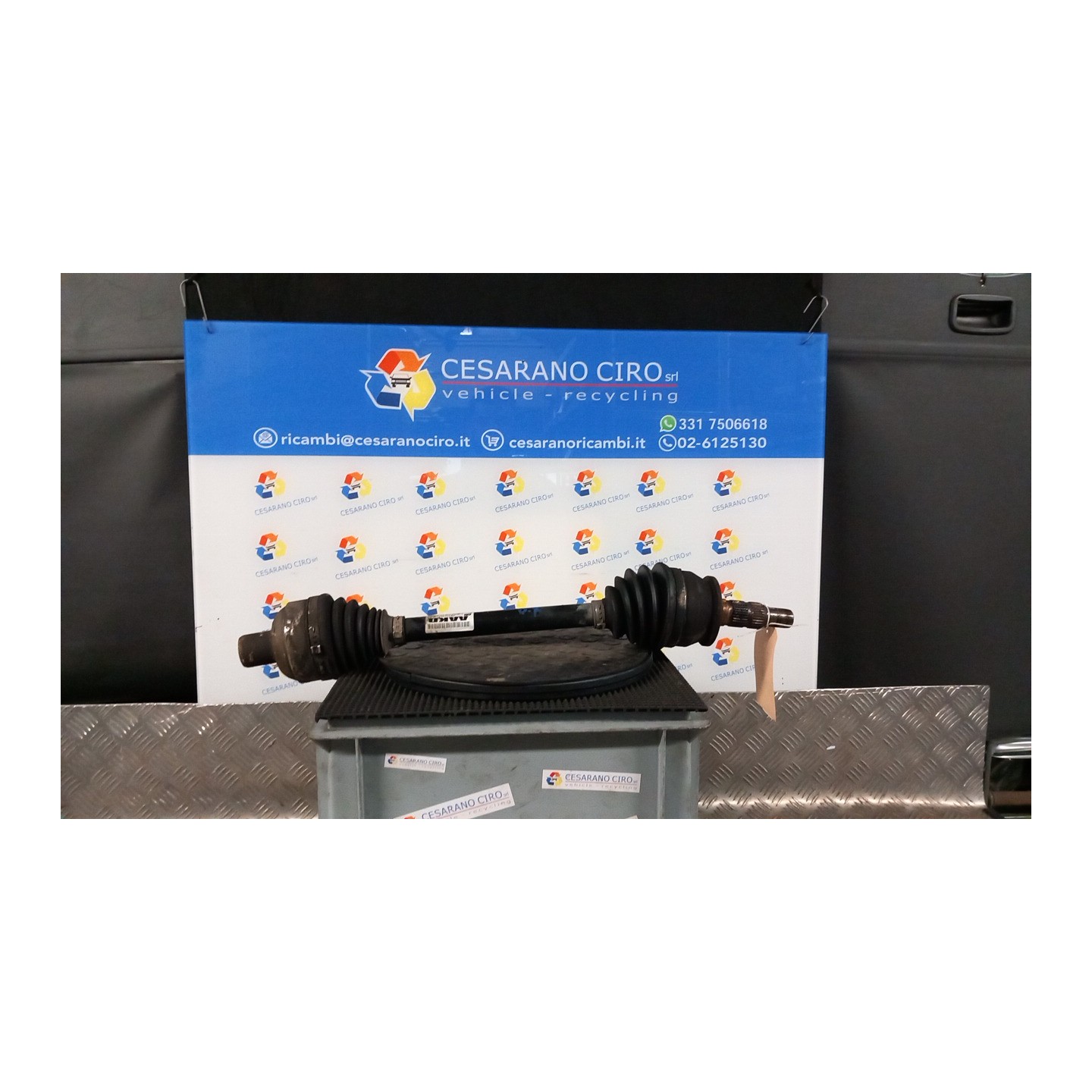 SEMIALBERO ANT. COMPL. DX. 051 OPEL ZAFIRA (P12) (10/11-) A16XNT 13348261
