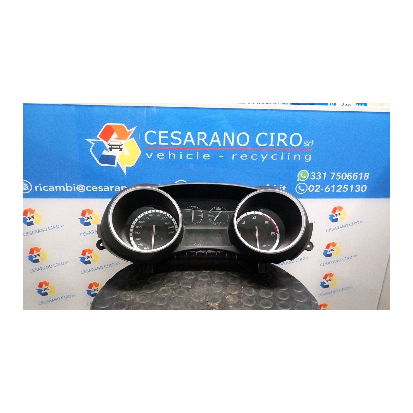 QUADRO STRUMENTI COMPL. 054 ALFA ROMEO GIULIETTA (X7) (03/10-10/13) 940A5000 50527454