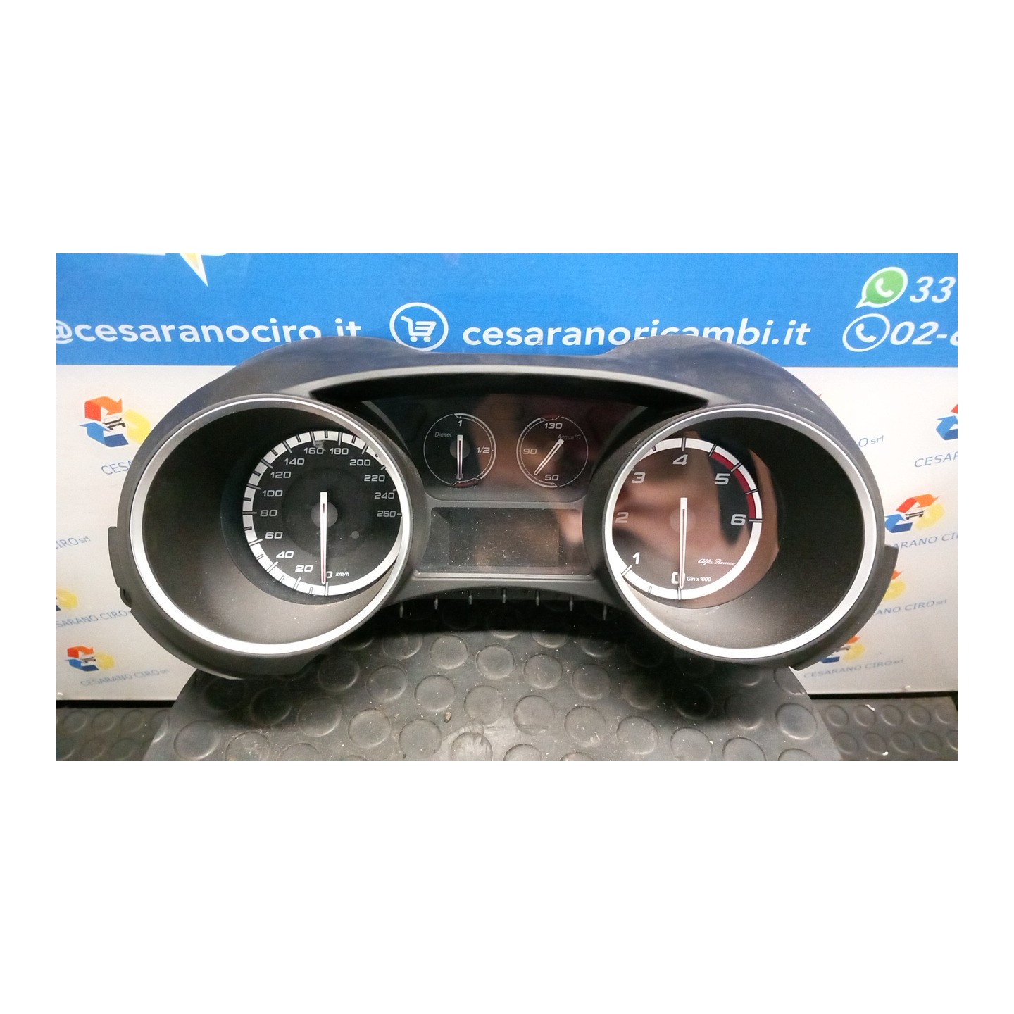 QUADRO STRUMENTI COMPL. 054 ALFA ROMEO GIULIETTA (X7) (03/10-10/13) 940A5000 50527454