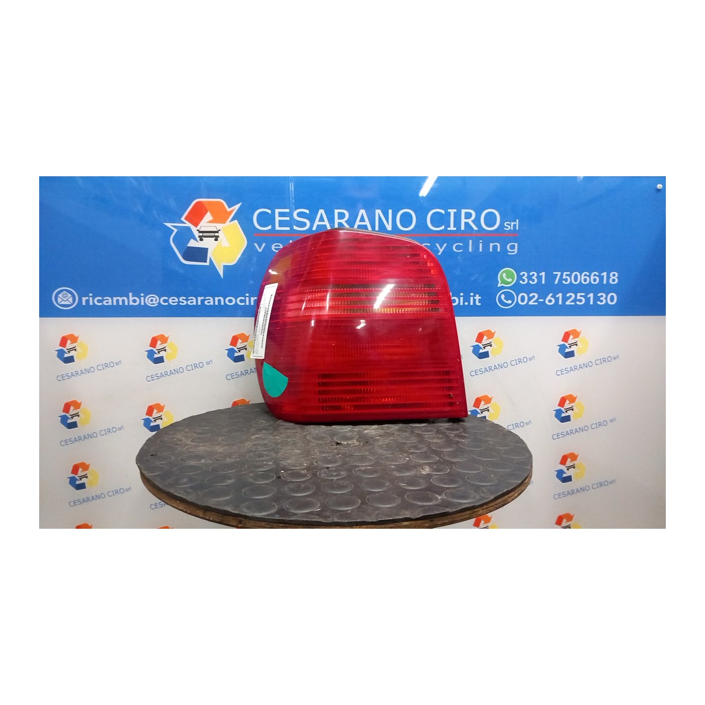 FANALE POST. SX. 070 VOLKSWAGEN POLO 3A SERIE (11/94-09/01) AUD 6N0945095