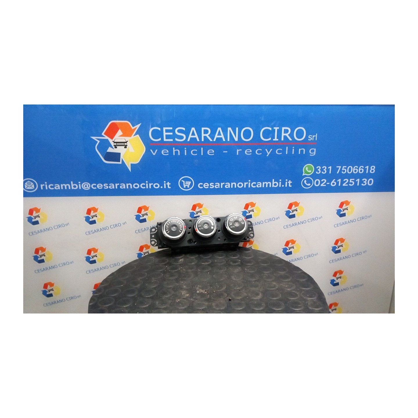 BLOCCO COMANDO CLIMATIZZAZIONE 078 PEUGEOT 4007 (06/07-) 4HN 6452G7