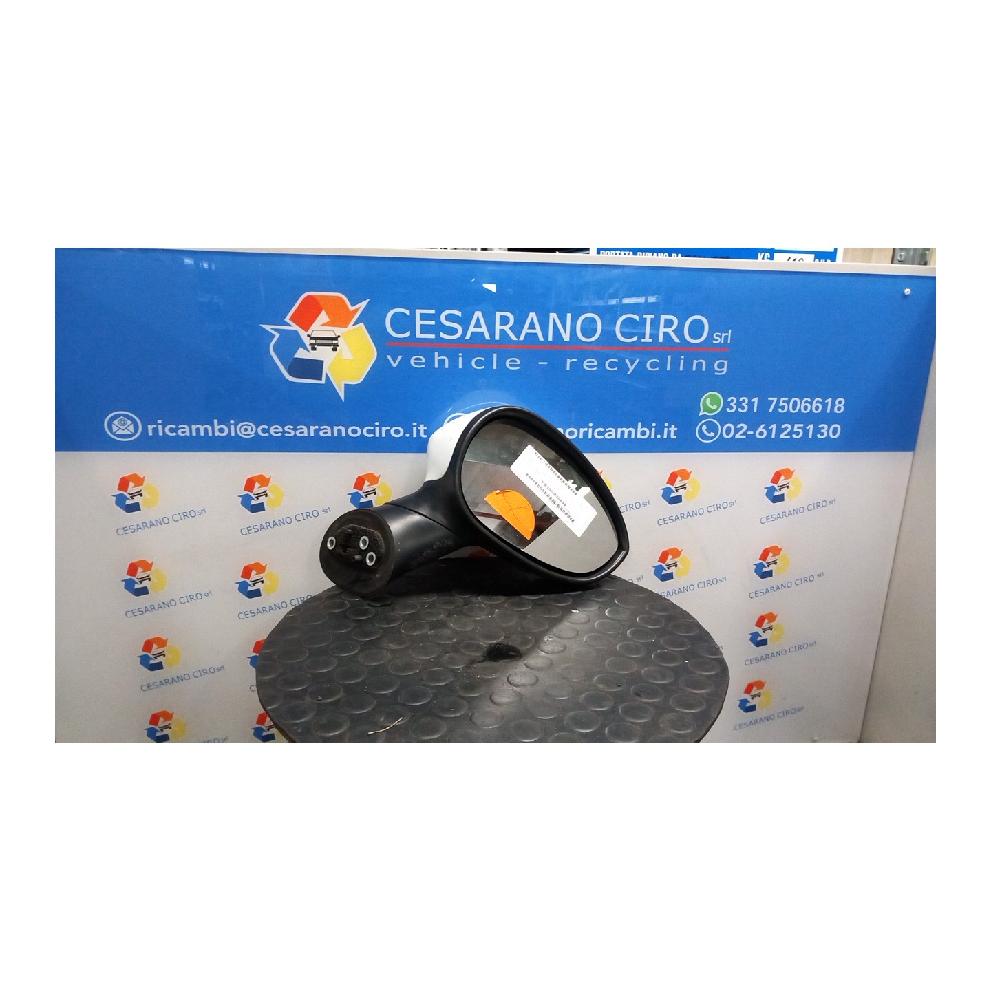 RETROVISORE EST. REGOLAZ. ELETTR. DX. 010 FIAT PUNTO VAN (6U) (03/13-) 199A9000 735593694