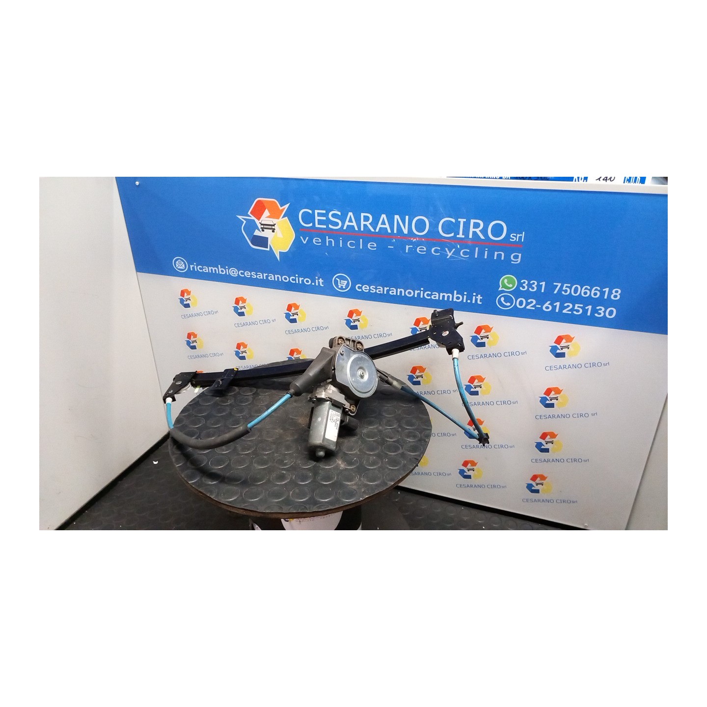 ALZACRISTALLO ELETTR. PORTA ANT. CON MOTORINO DX. 004 LANCIA Y (10/00-03/04) 188A4000 46778564