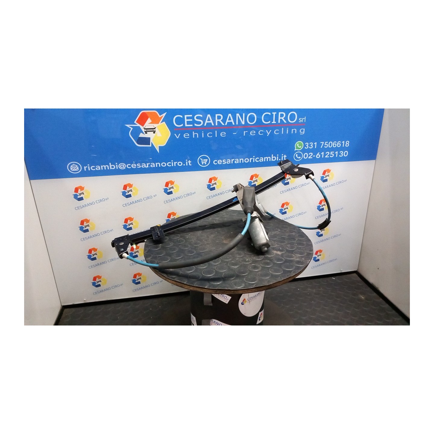 ALZACRISTALLO ELETTR. PORTA ANT. CON MOTORINO DX. 004 LANCIA Y (10/00-03/04) 188A4000 46778564