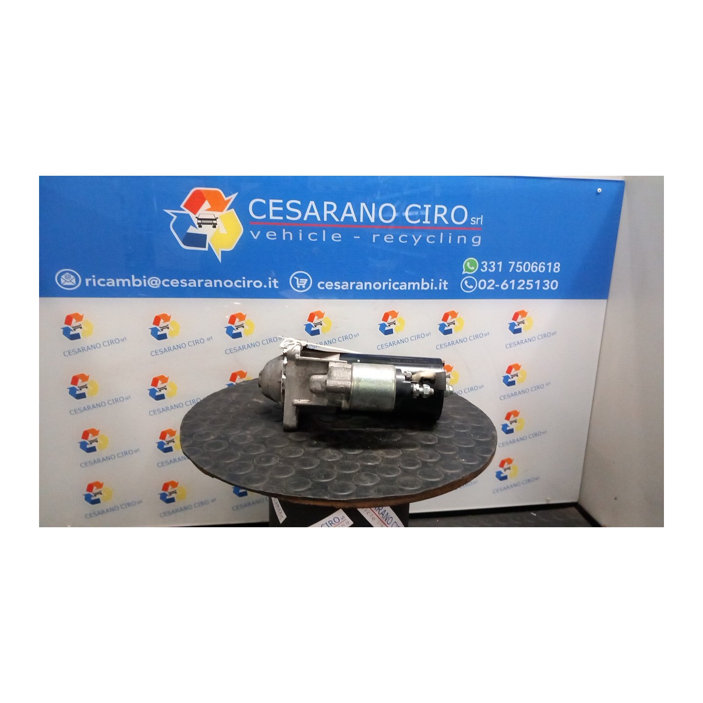 MOTORINO AVVIAMENTO 089 ALFA ROMEO GIULIETTA (X7) (03/10-10/13) 198A4000 52100116