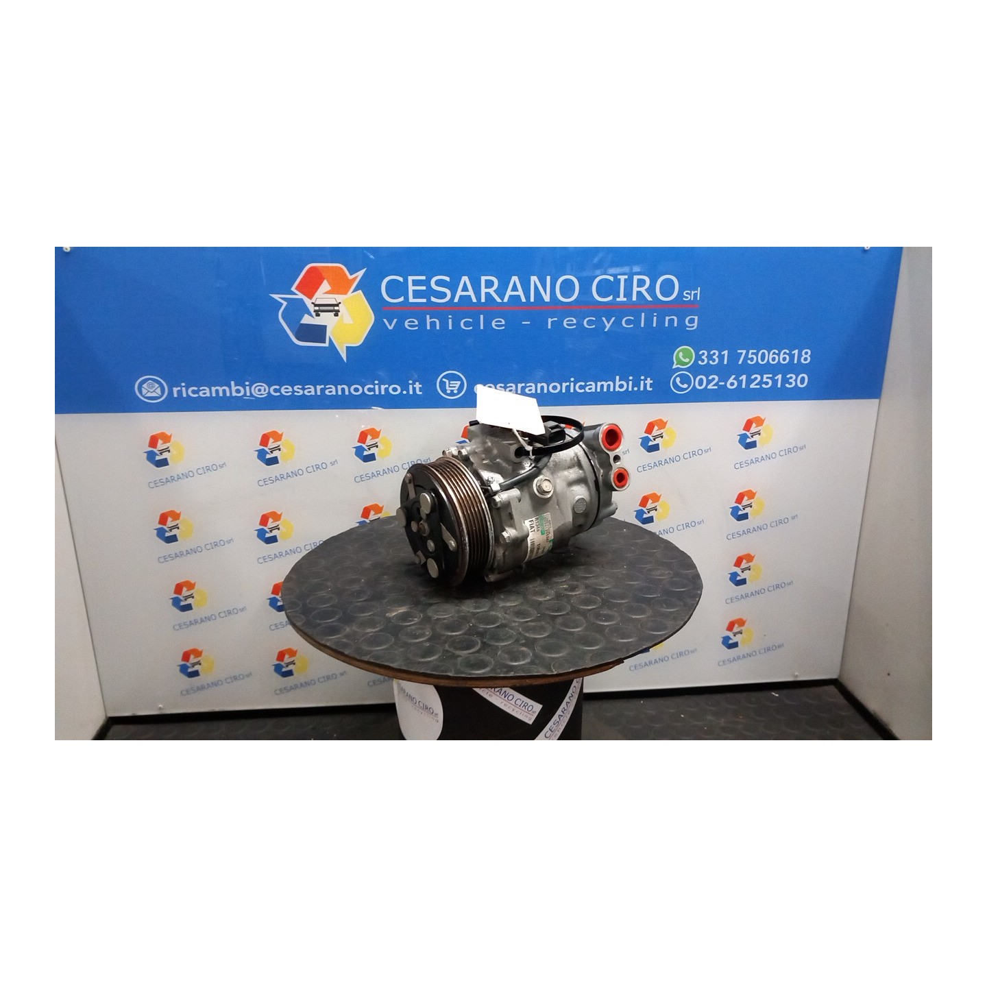 COMPRESSORE A/C 142 FIAT GRANDE PUNTO (2Y) (06/05-12/08 199A2000 51803075