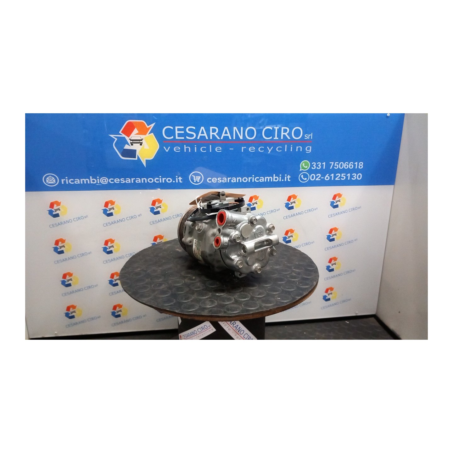 COMPRESSORE A/C 142 FIAT GRANDE PUNTO (2Y) (06/05-12/08 199A2000 51803075