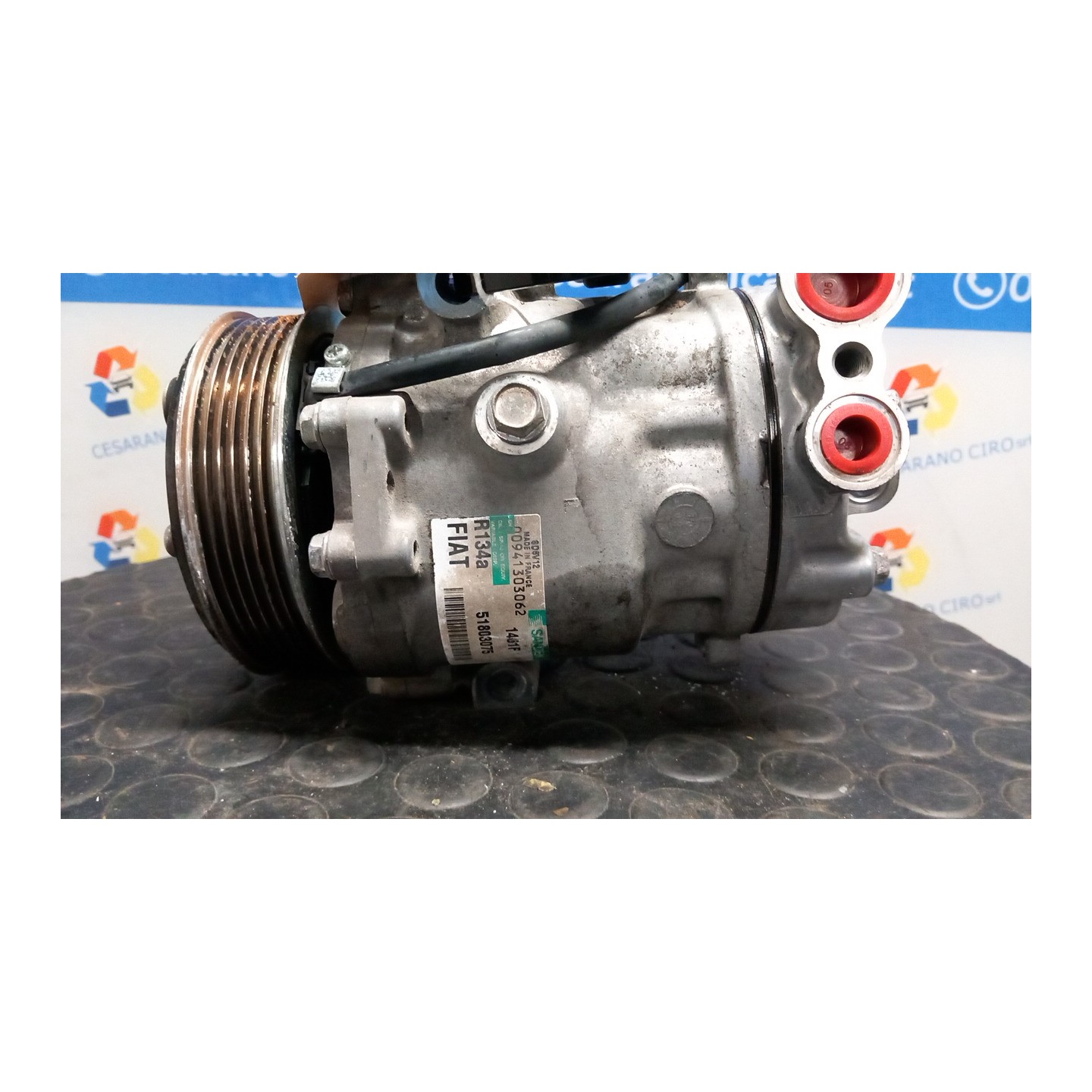 COMPRESSORE A/C 142 FIAT GRANDE PUNTO (2Y) (06/05-12/08 199A2000 51803075