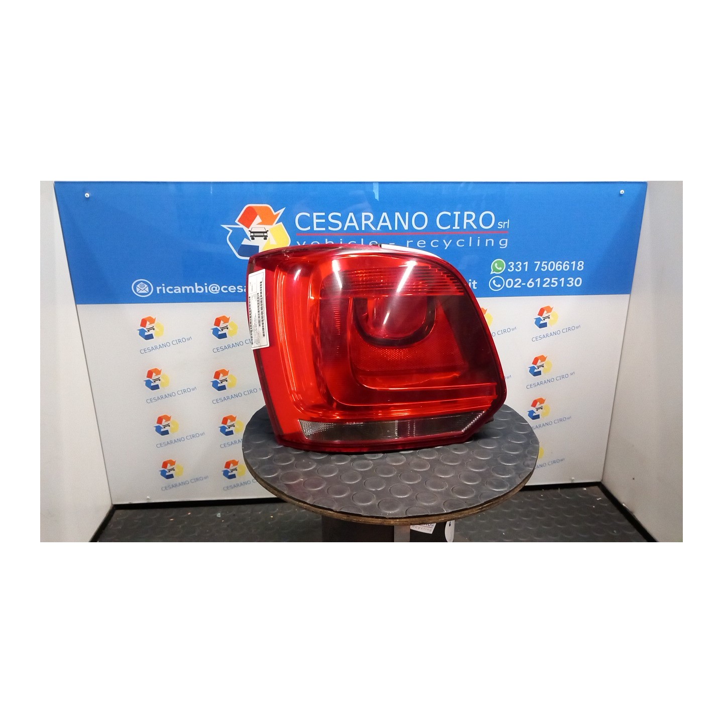 FANALE POST. AL SX. 055 VOLKSWAGEN POLO (6R) (05/09-10/14) CGP 6R0945095AH