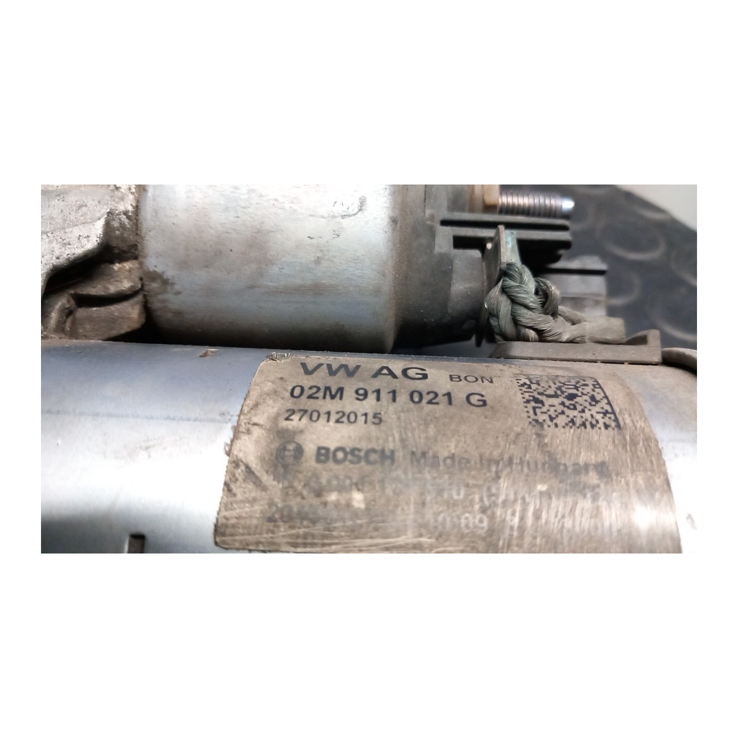 MOTORINO AVVIAMENTO 1.1KW BOSCH/ROTAZ. 081 VOLKSWAGEN UP! (1S) (11/11-10/16) CPG 02M911021HX