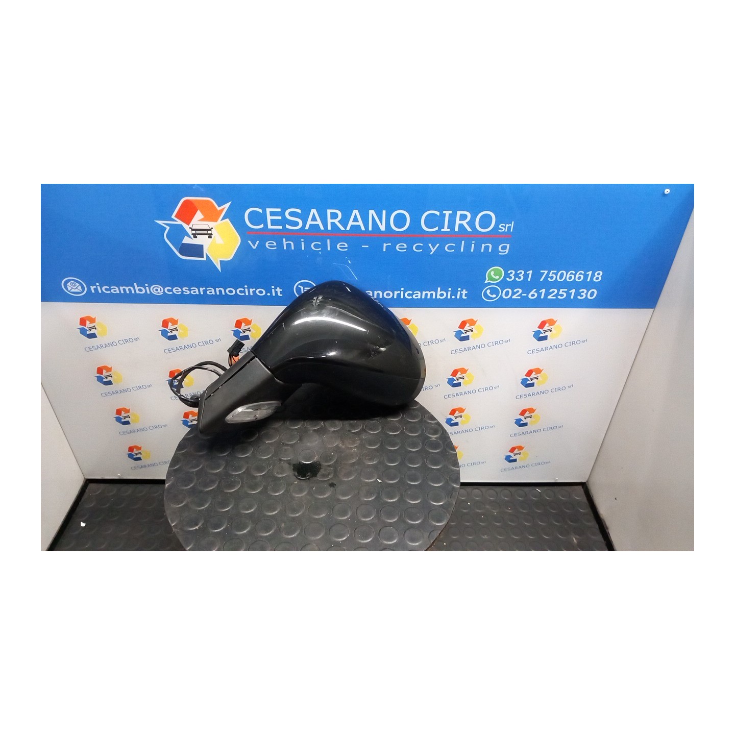 RETROVISORE EST. REGOLAZ. ELETTR. SX. 105 PEUGEOT 207 (04/06-06/09) KFU 8149ZG
