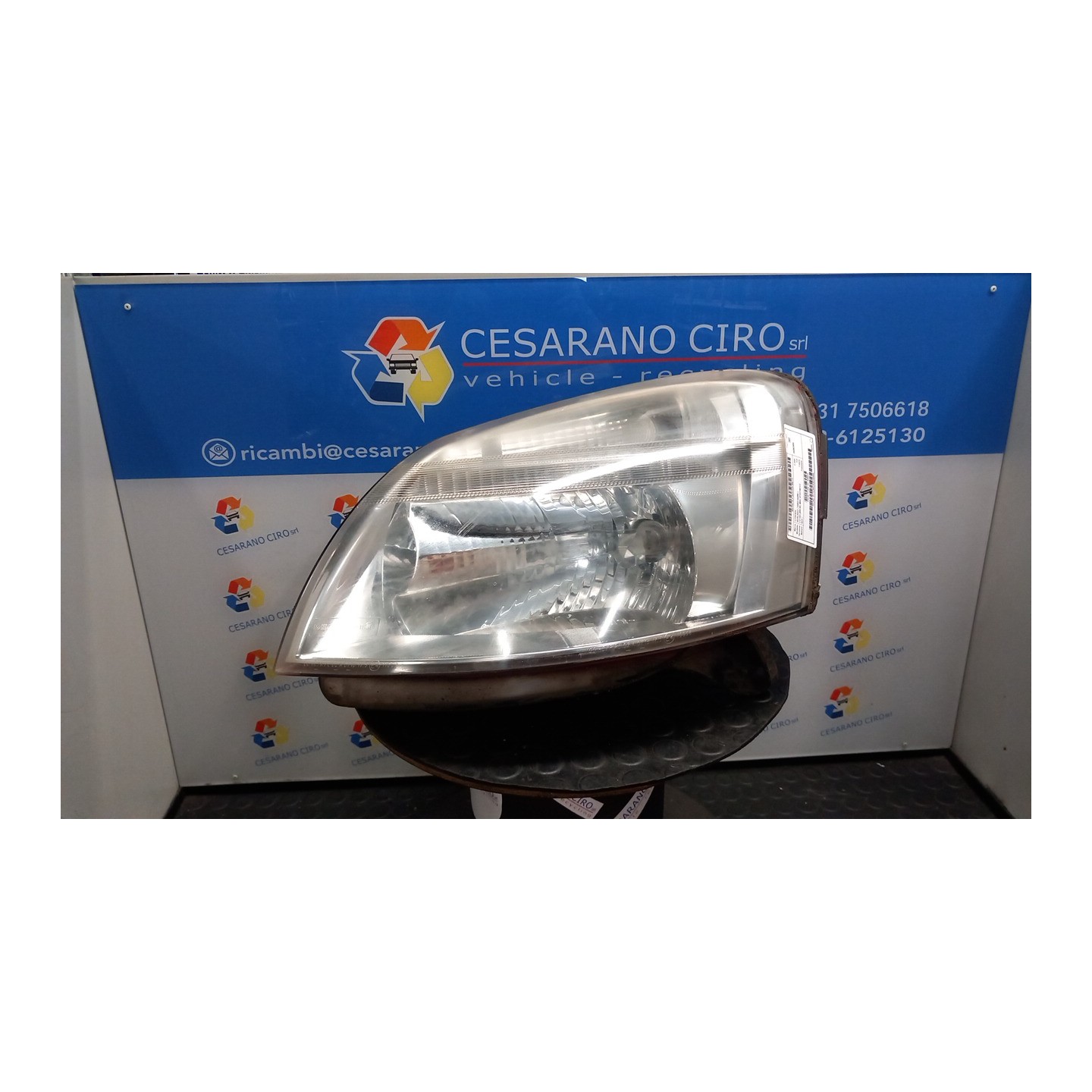 PROIETTORE SX. 112 CITROEN BERLINGO (10/02-04/08) RHY 6204AX