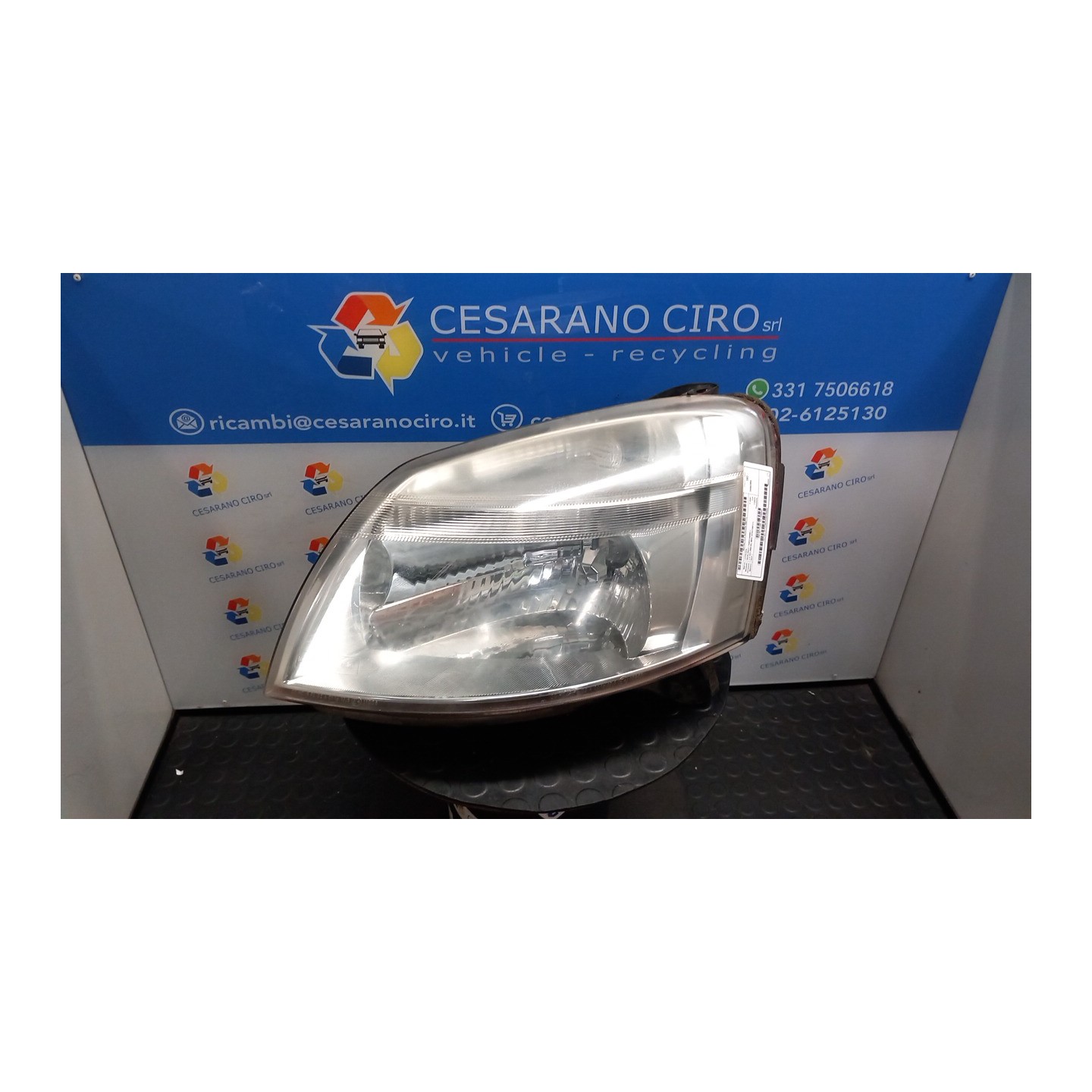 PROIETTORE SX. 112 CITROEN BERLINGO (10/02-04/08) RHY 6204AX