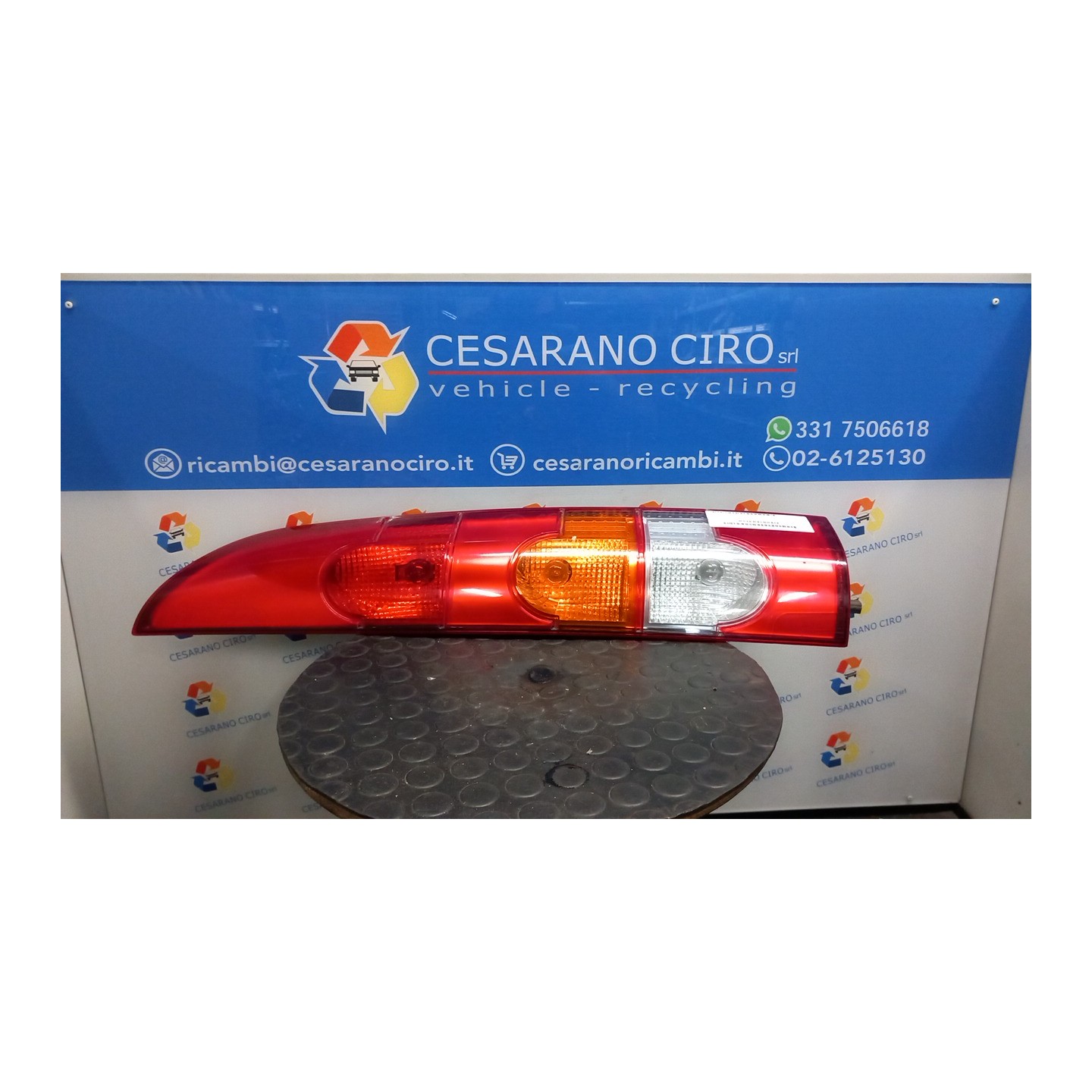 FANALE POST. P/PORTA POST. A BATTENTI DX. 123 RENAULT KANGOO (04/03-03/09) D4FF7 8200150625