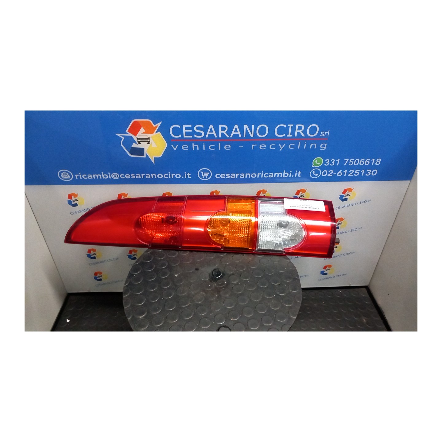 FANALE POST. P/PORTA POST. A BATTENTI DX. 123 RENAULT KANGOO (04/03-03/09) D4FF7 8200150625