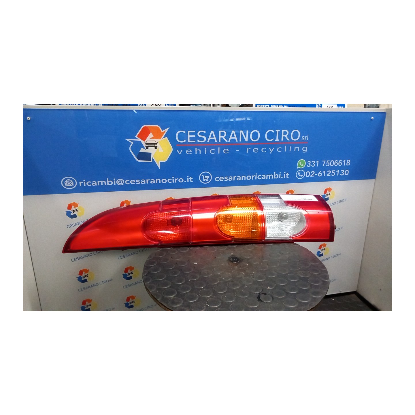 FANALE POST. P/PORTA POST. A BATTENTI DX. 123 RENAULT KANGOO (04/03-03/09) D4FF7 8200150625