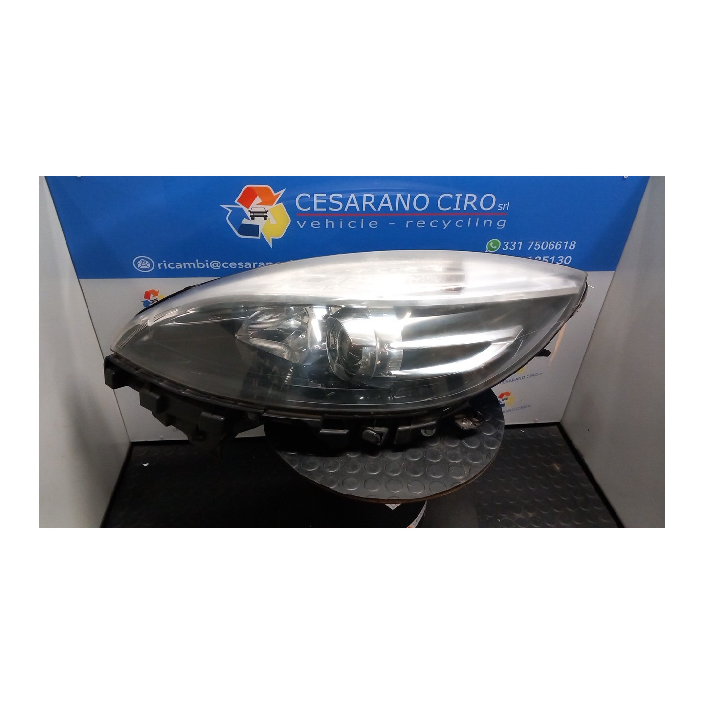 PROIETTORE SX. 080 RENAULT SCENIC 3A SERIE (03/13-12/16) K9K J8 260605628R