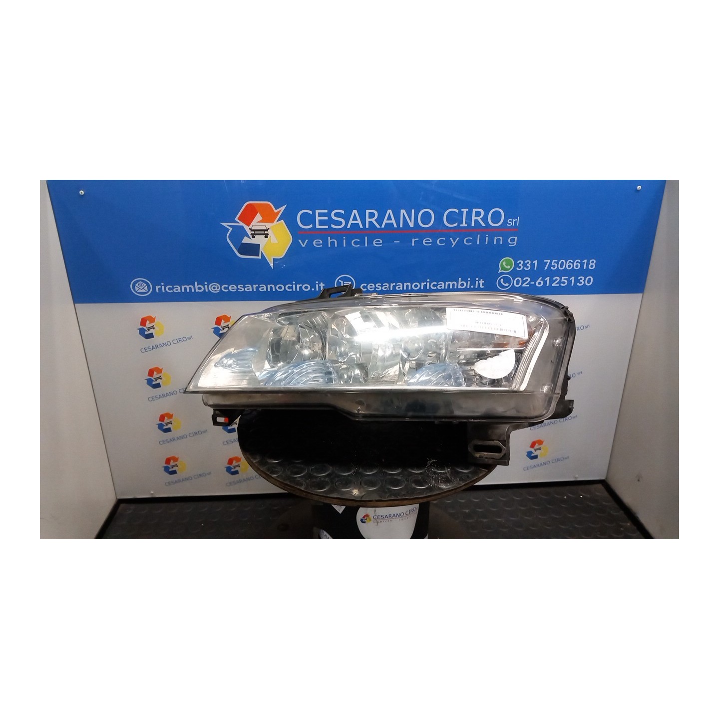 PROIETTORE SX. 001 FIAT STILO (2V) (11/03-06/09) 192A9000 51716369