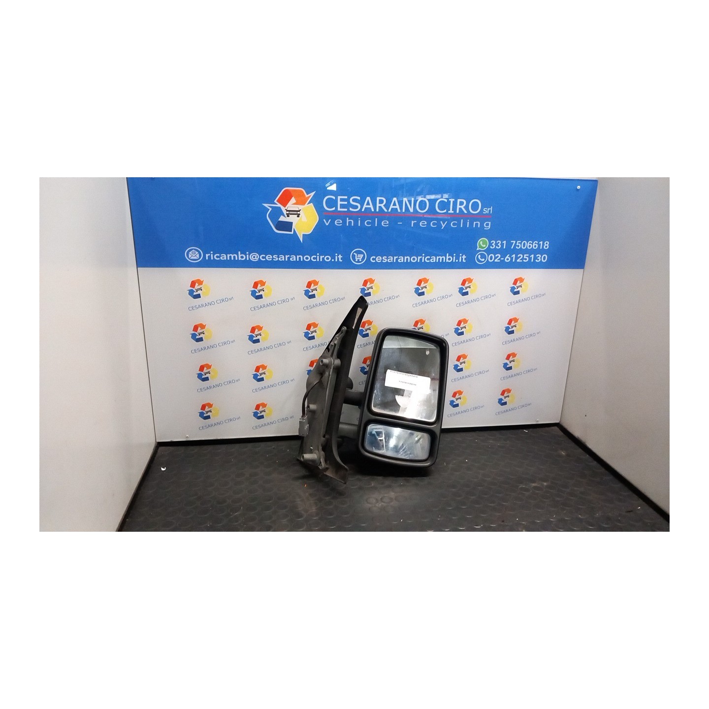 RETROVISORE EST. C/CRISTALLO DOPPIO DX. 005 RENAULT MASTER (10/03-10/06) G9UA7 7700352184