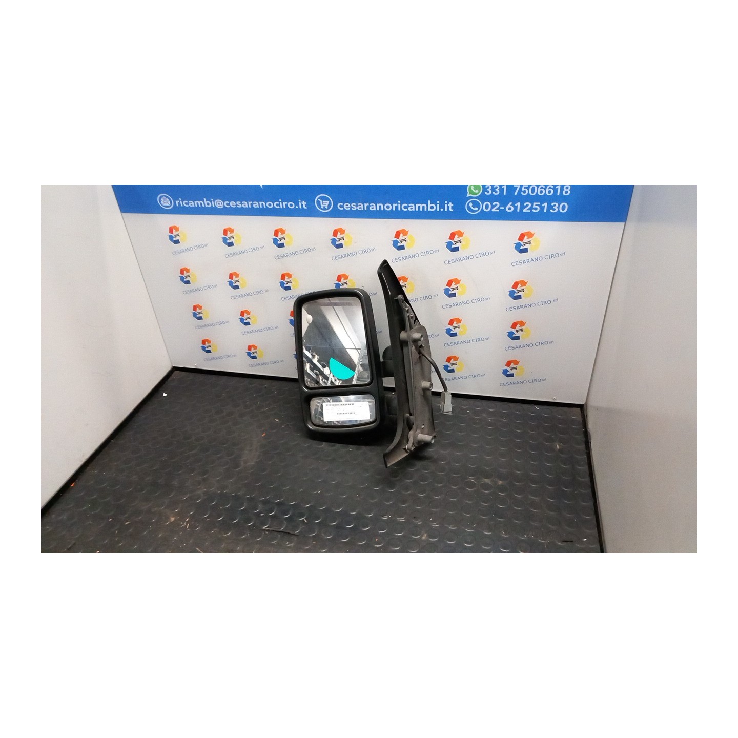 RETROVISORE EST. C/CRISTALLO DOPPIO SX. 007 RENAULT MASTER (10/03-10/06) G9UA7 7700352183