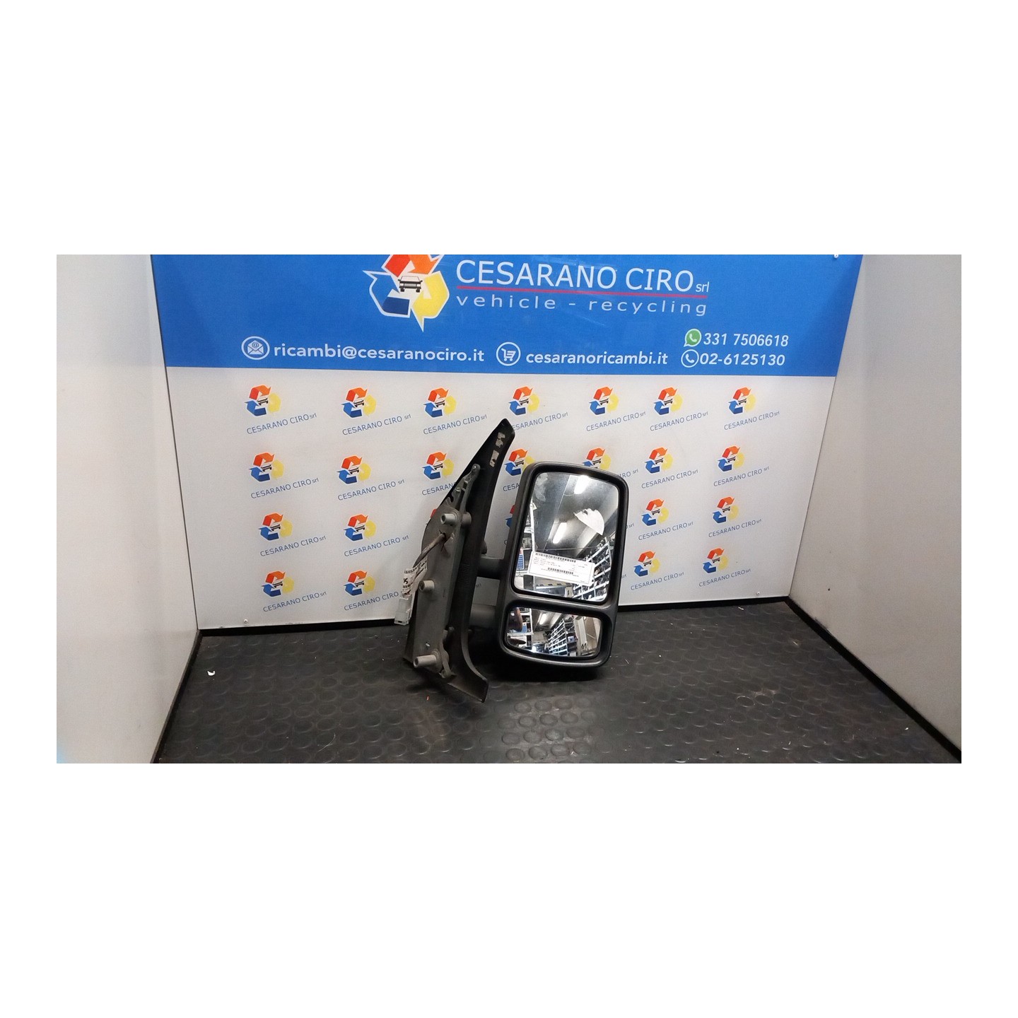 RETROVISORE EST. C/CRISTALLO DOPPIO DX. 010 RENAULT MASTER (10/03-10/06) G9UA7 7700352184