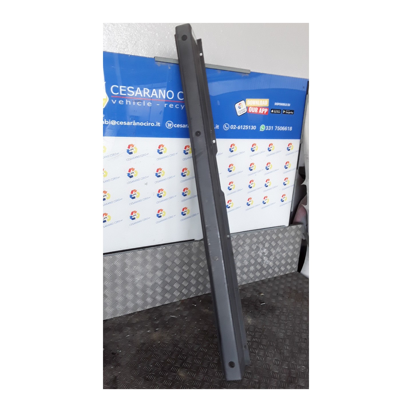 PARAURTI POST. CENTR. 017 CITROEN JUMPER FURGONE (06/06-) 4HV 7410AL