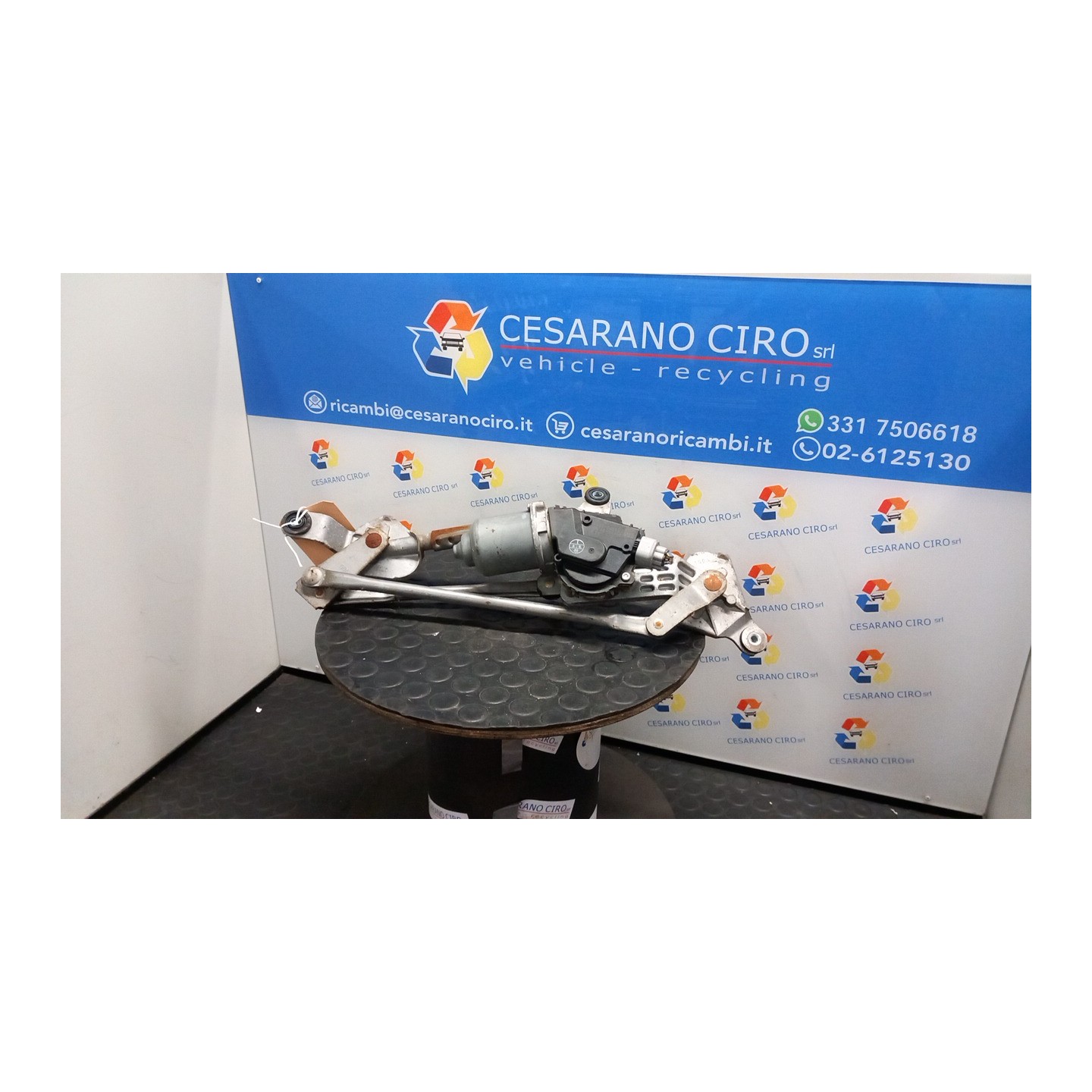 MECCANISMO TERGIPARABREZZA CON MOTORINO 047 FIAT SEDICI (3B) (02/06-11/11) M16A 71750969