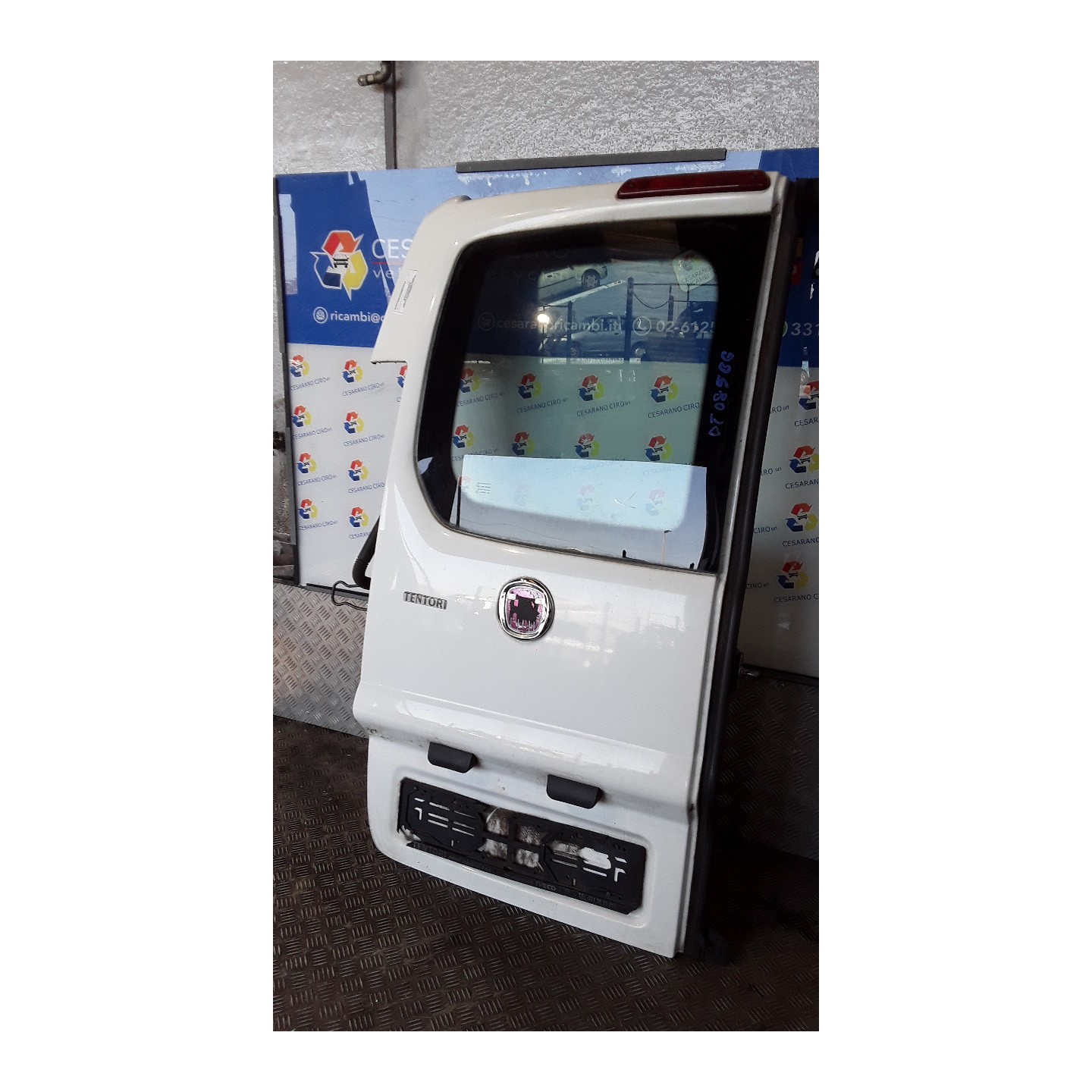 PORTA CARICO POST. A BATTENTE VETRATA SX. 123 FIAT SCUDO (3H) (01/07-12/16-) RHK 1400428988