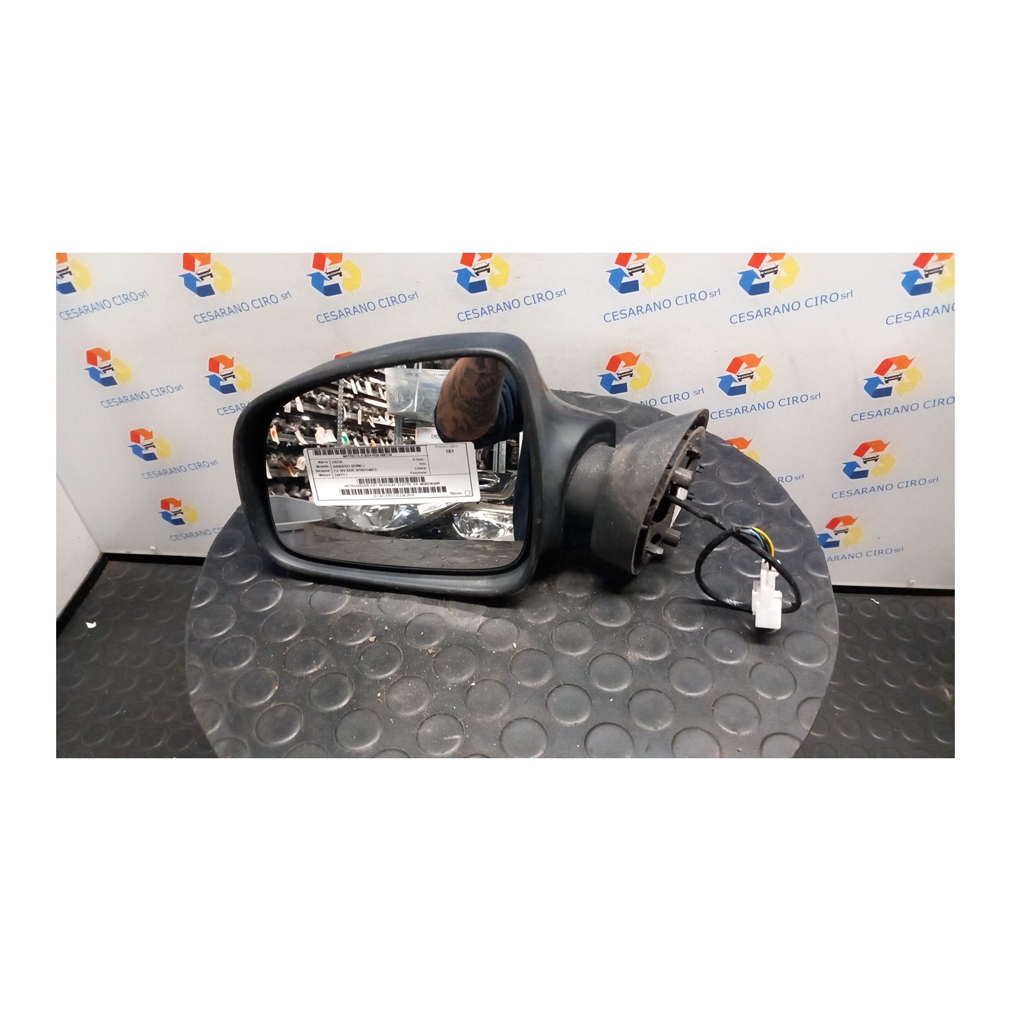 RETROVISORE EST. REGOLAZ. ELETTR. SX. 134 DACIA SANDERO (07/08-) D4FF7 963023520R